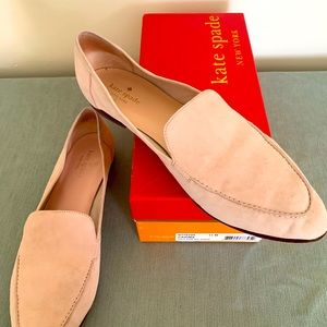 Kate Spade Suede Blush Flats